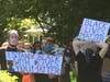 Black Lives Matter protest in Milford. 