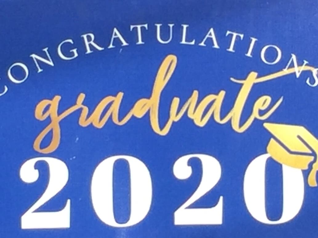 The Daniel Hand High School Class of 2020 graduates will be led in a recessional parade by the Madison Police Department. 