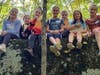 Girl scouts explore, document Branford Land Trust trails for a year to earn Bronze Award