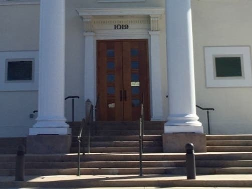 Branford Town Hall is now open but with coronavirus spread mitigation measures in place. 
