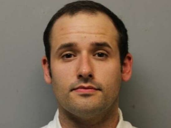 The Wethersfield Police booking photo of Thomas Gilmer, the GOP candidate for the Second Congressional District was charged in connection with a domestic assault. 