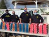 The 20 members of the East Haven schools custodial, maintenance and security union have come together to do what they can to help families in need this Thanksgiving by donating turkey day meals with all the fixings to two families from each school.