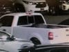 Surveillance images of man police say has been stealing tires. 