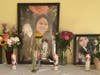 The family of Lizzbeth Aleman-Popoca held a private service for the young mother, killed, police say, by her boyfriend and then dumped, buried in a shallow grave behind a Branford restaurant. 