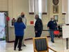 East Haven's first COVID-19 vaccine clinic. 