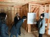 Lawmakers and town officials including state Sen. Christine Cohen, state Rep. John Parker, and First Selectwoman Peggy Lyons visited the Wellington at Madison site. 