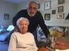 Marie Streeto, days way from age 103, and her son Mike Streeto, 74. 
