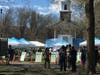 Vaccine clinic on New Haven Green. 