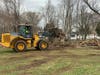 Public works staff at work.