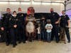Seth and family and friends meet Godzilla at the Branford Police Department