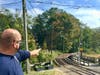 Joe Deko at the Trolley Museum