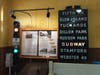 Inside the trolley museum 