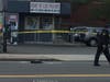 New Haven police investigate after a pedestrian was stuck and killed on Whalley Avenue between Ramsdell and Anthony streets.