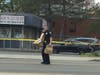 New Haven police investigate after a pedestrian was stuck and killed on Whalley Avenue between Ramsdell and Anthony streets.