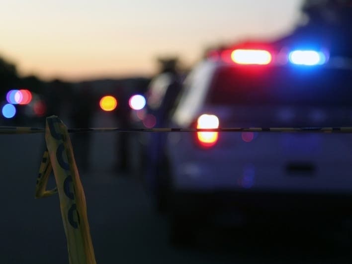 New Haven police received a 911 call at 11:47 p.m. advising that two people had been shot. 