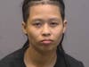 Sandy Inthisone, 25, was charged by police with having a weapon in a motor vehicle, criminal possession of a firearm, possession of a controlled substance, and having no driver license.