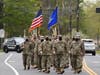  The Second Company Governor's Foot Guard marching from the Armory to the Green