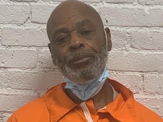 Police booking photo of Albert Eaddy, 59, of New Haven, charged with murder. 
