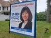 Branford Democratic Tax Collector Roberta “Bobi” Gill-Brooks and Branford Democratic candidate for Town Clerk, Eileen Poulton Cimino, called for "civility and respect" after their campaign political signs were defaced and vandalized across Short Beach.