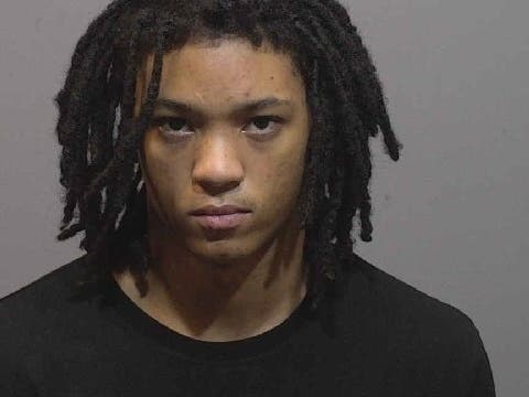 Laruan Biggs, 18, was charged with assault on a pregnant person, second-degree strangulation, second-degree unlawful restraint, second-degree threatening, criminal possession of a firearm and second-degree breach of peace, police said.