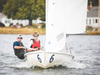 Guilford Sailing Team members Ike Schutz and Jack Creamer at Great Oaks Regatta. 