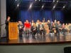 U.S. Sen. Richard Blumenthal administers the oath of office. 