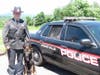 Montville Police Department K9 Officer Daniel Witts and Barrett in October of 2018. 
