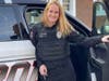 Montville Police Department officer Karen Aleshire before...