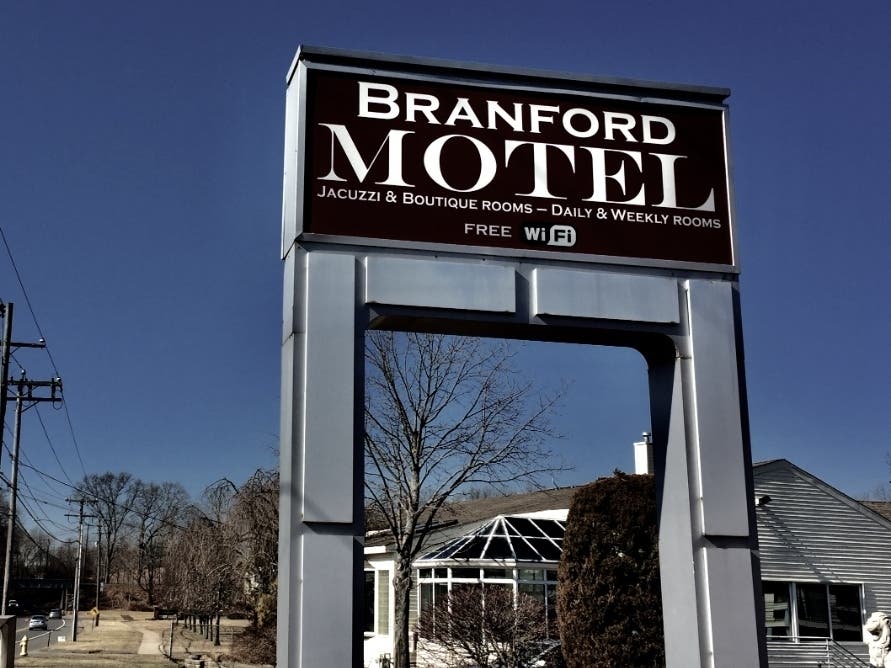 The Branford Motel was the scene of a fatal shooting last week.