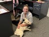 "We started visiting town departments quite some time ago. But it has definitely been more frequent recently. Just like everyone else, employees are stressed from work and everything that has been going on in the world," DCAS director Laura Burban said.