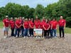 KeyBank employees volunteered at the Soundview YMCA in Branford, part of the company's 31st annual Neighbors Make the Difference Day. 