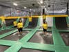 Jumping just for the fun of it at Adrenaline Rush Trampoline Park.