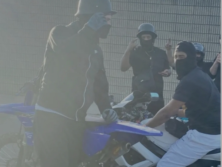 Attendees at the EastCoastin' biker rally in September of 2021. 