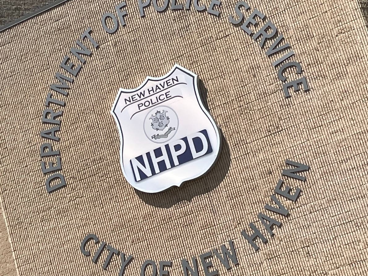 It was around 8 p.m., Friday when an officer spotted a stolen car on Whalley Avenue and radioed it in. The two unmarked, a Dodge Charger and a Crown Victoria, with two cops in each car, were nearby and headed towards Whalley. Minor injuries to 2 officers.