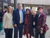 State Sen. Christine Cohen, Branford 1st Selectman Jamie Cosgrove, Congresswoman Rosa DeLauro, Ct Hospice Pres/CEO Barbara Pearce and Ct Hospice Board Chair Pat Baker.
