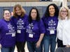 Anginette Wars judges: Adrianna Booth (Julia’s Bakery); Jocelyn Maminta (formerly of New8 and Multi-Media Director of Hartford Healthcare); Liz Meriano and Andrea Fanelli (Meriano’s Bakery) and Missy Antonelli (Sweet Mary’s Bakery), the Judges Liaison.