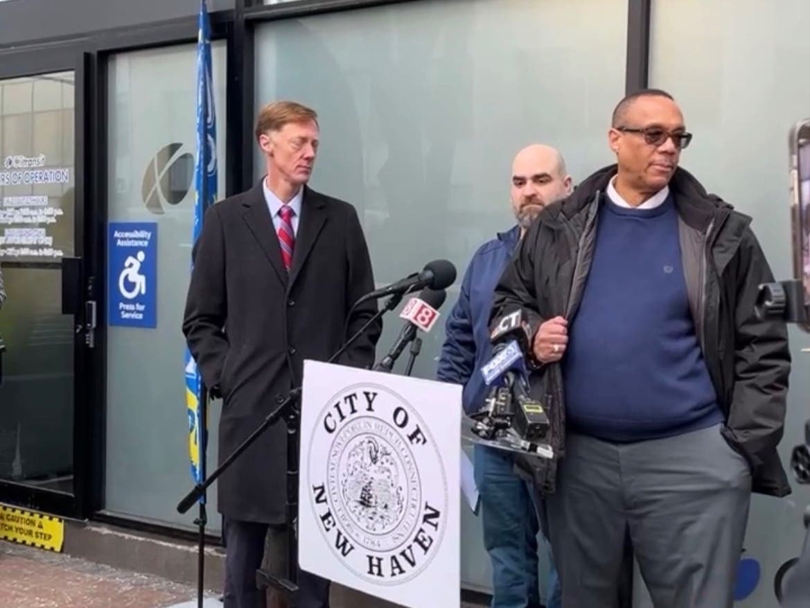 A still from the now-removed livestream celebrating the new location.