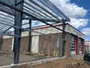 Foxon Fire Station renovation and expansion are well underway.