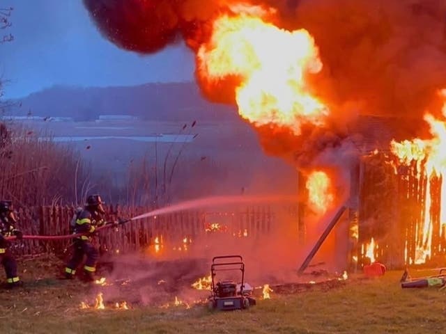 A Likely 'Careless Burn' Fueled A Large Brush Fire: East Haven Fire ...