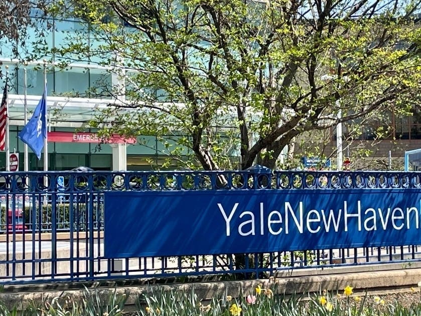 Sunday at around 11:30 a.m., New Haven police posted to "X" that they were "out with a stabbing victim at Yale New Haven Hospital."