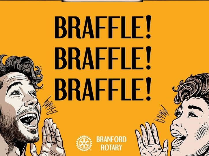 The drawing will be held May 20 at 6 p.m. at Blackstone Memorial Library. Ticket holders do not need to be present to win. The drawing will also be live-streamed at Facebook.com/BranfordRotaryClub. First Selectman Josh Brooks will pull winning numbers.