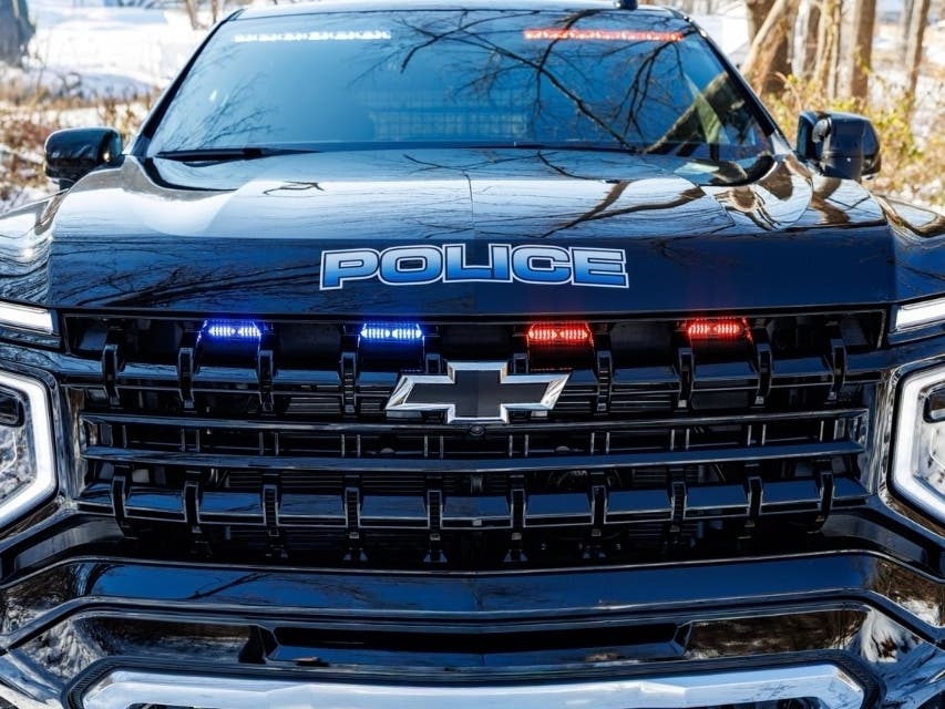 To avoid a chase, police deployed stop sticks to safely disable the vehicle. Towson was taken into custody in the area of Eastern and Clifton streets in New Haven after "driving a short way on four flat tires," police said. 