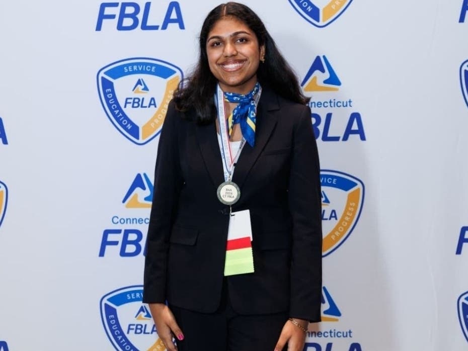 Junior Sahithi Aliminate will represent thousands of students, overseeing state-wide initiatives and shaping the future of business and tech education and professional development for the next generation of Connecticut leaders