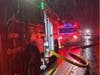 The responding fire units included Engines 1, M.P. Rice Hose Co 2, and 9, Truck 1, Medic 1, and Cars 1, 6, and 9.