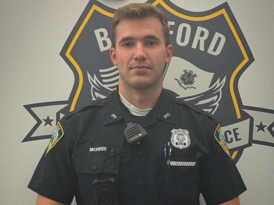 "We are lucky to have Officer Morris with us, and he is looking forward to starting his career in law enforcement," police wrote. "Wishing him a safe and successful career in Branford."