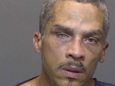 Juan Ortiz, 46, held on $500,00 bond, was charged with first-degree robbery, second-degree assault, second-degree breach of peace, fifth-degree larceny, and interfering with an officer.