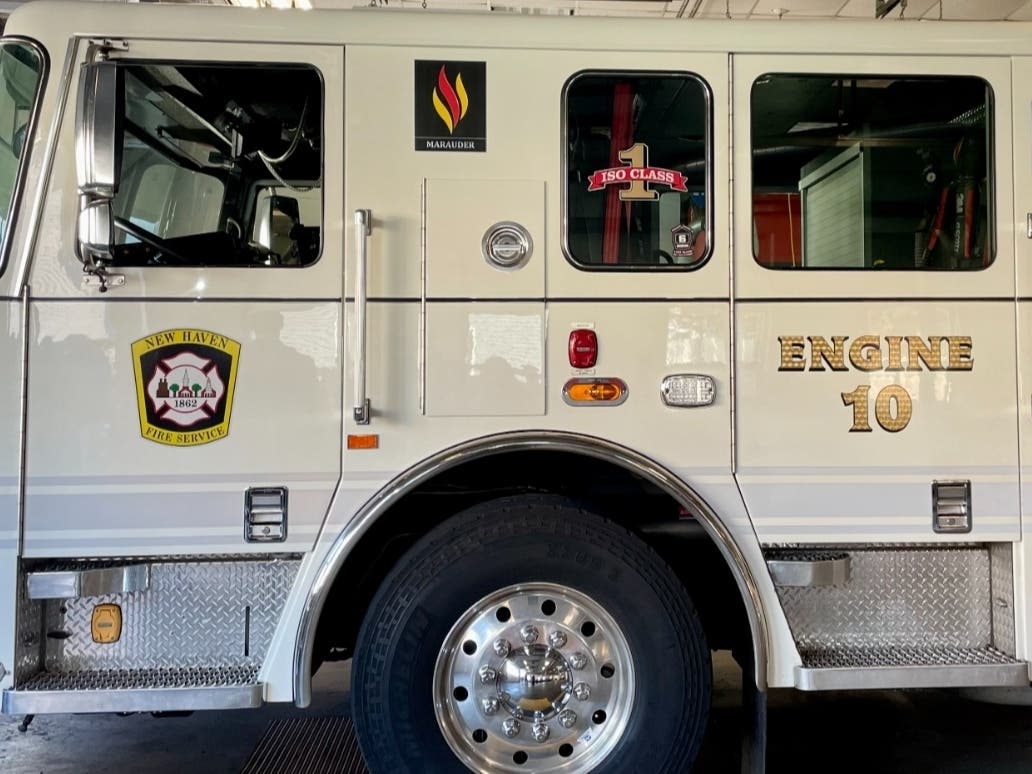 "It took over 2 hours to bring the fire under control with the heat a major issue for firefighters," NHFD Chief Daniel Coughlin said. "Extra water and ambulances were brought in to cool them off. No firefighters were injured."