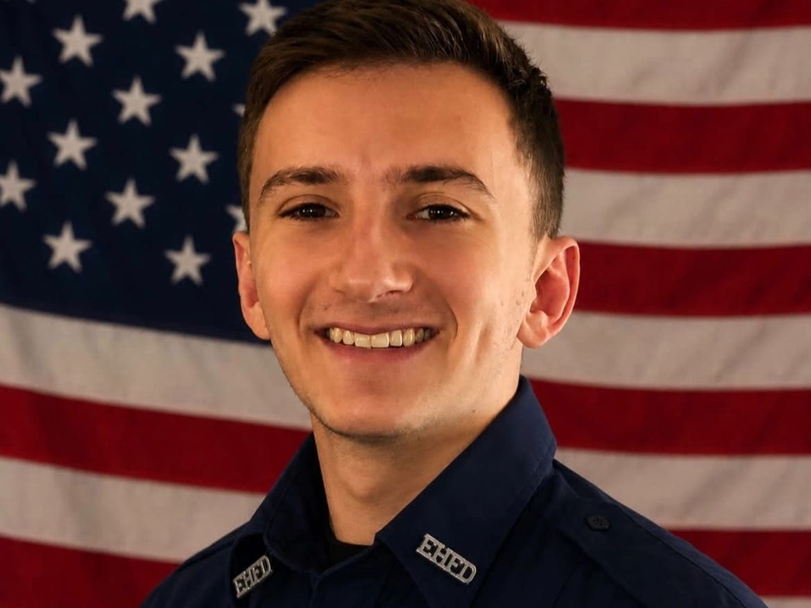 Firefighter/paramedic Mason Hallstrom. 