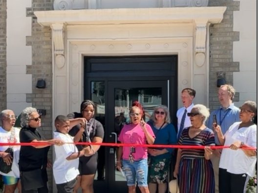 The ribbon was cut. The $3.8M project abated, repaired, and transformed the interior of the 7,900-SF facility: new and modern with a half-court gym, multipurpose room, art and music rooms, movement classes, food pantry, offices, and bathrooms.