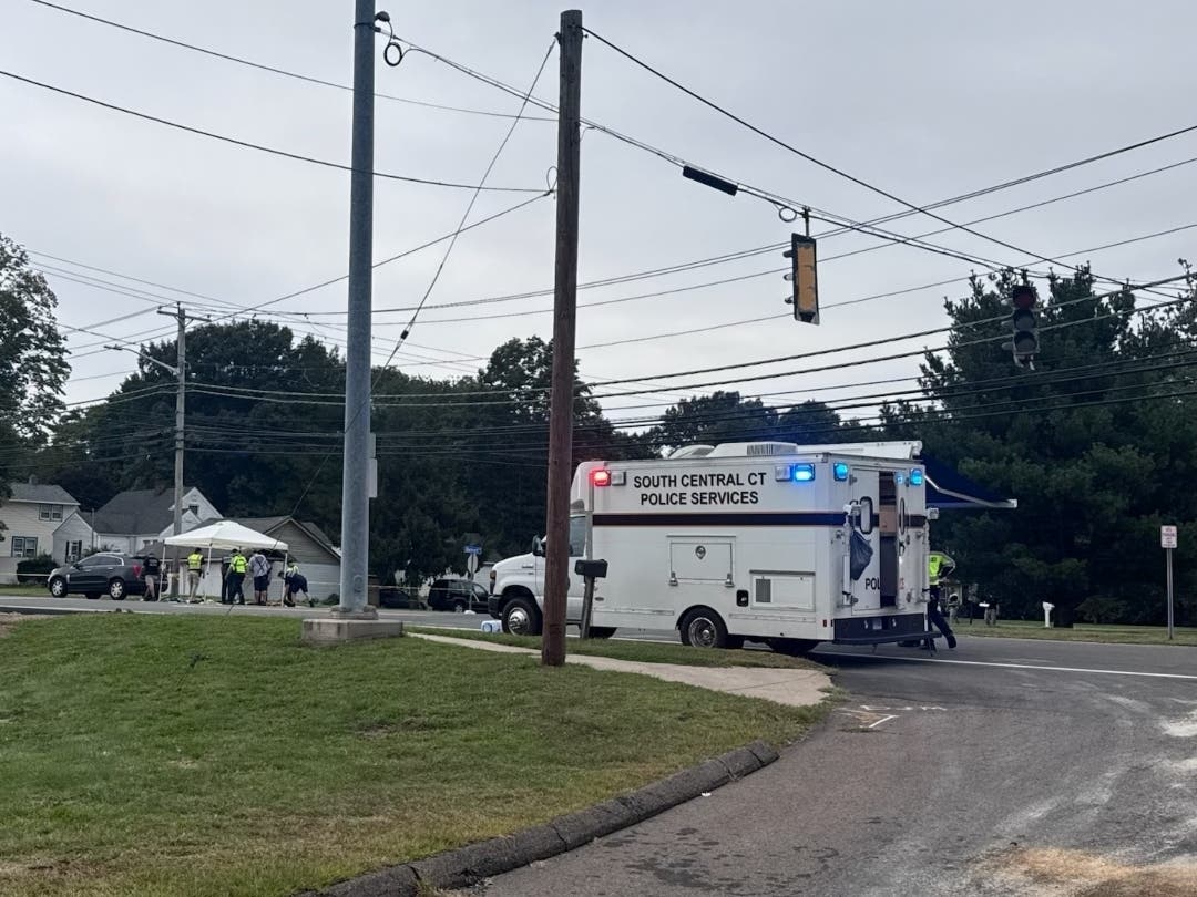 The driver of the vehicle remained on scene, and the South-Central Connecticut Traffic Unit took over the investigation.